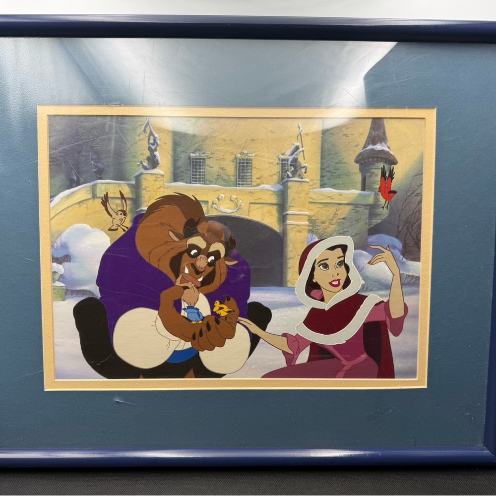 Disney Classic Artwork "Belle Tames The Beast" 14508/30000 Framed Lithograph